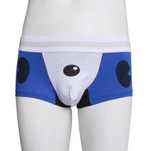美都啦<em>男士</em>纯棉性感<em>低腰平角内裤</em>时尚<em>卡通</em>小熊