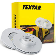 泰明顿（TEXTAR）刹车盘制动盘适用于 前刹车盘 1对 11款后新宝马520 523 525 530LI