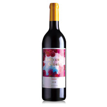 富隆酒业 法国原装进口红酒 花悦古堡干红葡萄
