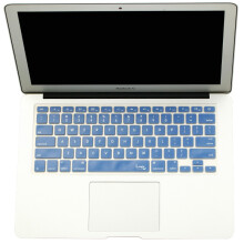 幻响（i-mu）笔记本键盘膜 适用苹果Macbook air/pro13 15 17英寸 无线蓝牙键盘 轻薄透气防尘防水 蓝色