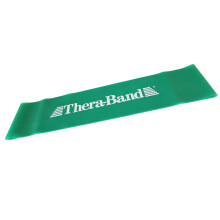 赛乐Thera-Band 美国Thera-band赛乐弹力环 12英寸环形拉力圈腿部健身训练阻力带 绿色 12英寸/30.5CM