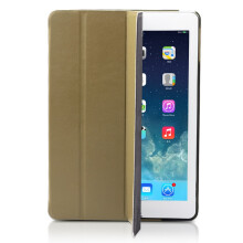 幻响（i-mu）纤薄系列 iPad air保护套 适用苹果 轻薄质感 ipad5好搭档 智能休眠 送贴膜 卡其色