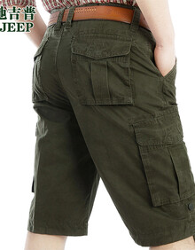 afs jeep战地吉普 <em>男士七分裤</em> 休闲纯棉<em>短裤</em>工装