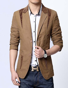 DANJIESHI 春季新款韩版男士<em>休闲西服</em>修身男
