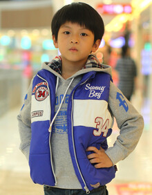 英格里奥 2014秋冬<em>男童棉马甲</em>外套16007 经典