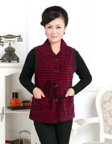 咔金琳 <em>中老年马甲女</em>秋冬装坎肩女装妈妈装老