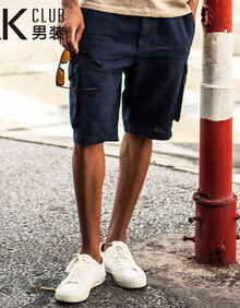 AK男装】2014夏季新款陆军野战风格<em>男短裤</em> 中