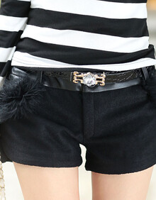 秋冬新款2013<em>精品毛呢短裤</em>加厚安全裤打底裤