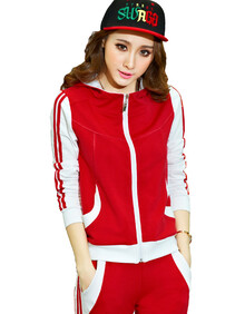 货到付款2014新款<em>女装</em>连帽卫衣<em>开衫外套</em>甜美