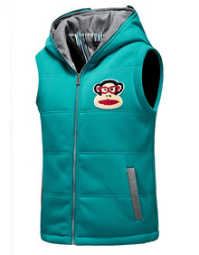 莱德克伊 休闲连帽套头<em>卫衣</em>外套<em>男开衫</em>休身全