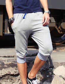 尼尔森纳纳 休闲卫裤 薄款全棉<em>哈伦短裤男</em>七分