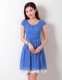 XXL中裙(91-105cm)连衣裙 【行情 价格