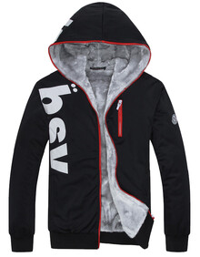 佩德罗冬装男士卫衣<em>外套</em> 抓绒加厚加绒<em>开衫</em>连