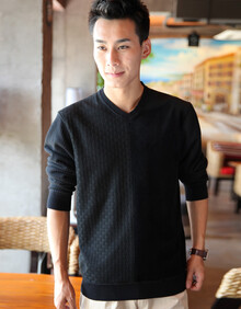 ZIHOT 冬季男士中年宽松大码长袖<em>毛衣</em> 爸爸新