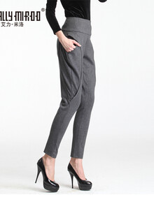 艾力米洛2013秋<em>冬季</em>英伦风<em>女装</em>高腰时尚OL复