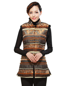 静逸思 2013冬季新款 复古大码 <em>中老年</em>女式唐装