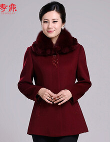 圣诞狂欢季 中老年女装秋装<em>外套女中年</em>冬装妈