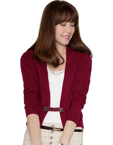 <em>欧丝璐</em> 女式新款<em>羊绒衫开衫</em> 2014春装 纯羊绒针