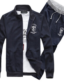 keircy2014春装新款<em>男士立领开衫</em>运动<em>卫衣</em>韩版