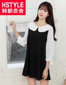<em>韩都衣舍HSTYLE</em> 韩版2014春装新款<em>女装</em>荷叶