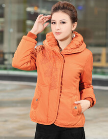 火爆靓佳人 2013中老年<em>冬装棉衣</em> <em>中年女士</em>短款