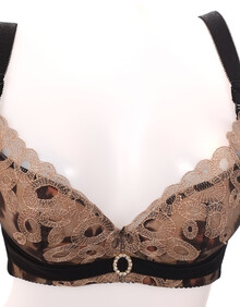 伊恋正品深V性感集中聚拢侧推蕾丝内衣<em>文胸胸</em>