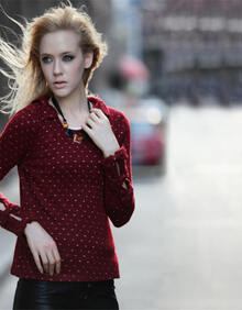 松雨2013蝴蝶结情节安哥拉<em>山羊毛套头毛衣</em>71