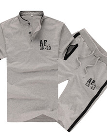 洛龙服饰2014夏季<em>新款男士</em>休闲<em>短裤</em>套装青年