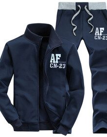 装新款 运动休闲<em>卫衣</em>套装<em>男士开衫卫衣外套</em>春