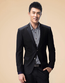 <em>海澜之家</em> 2013<em>秋装</em>新款 <em>男士</em>修身拼接休闲西装