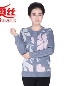 奥丝布莱特中老年<em>女式</em>羊绒衫大码妈妈装<em>加厚</em>打
