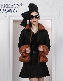 欧洲站2014<em>春季</em>新款棉服<em>外套女韩版</em>修身小棉