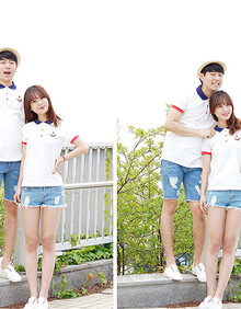 <em>货到付款</em>衣织优美 2014夏季新款 情侣<em>牛仔短裤</em>