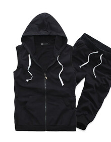 DJS <em>夏季</em>新款 韩版修身<em>休闲马甲</em>外套 <em>男士</em>无袖