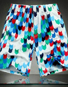 货到付款Jiehan2014新款夏季大码<em>男士</em>花<em>短裤</em>