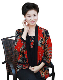 尚菊 新品上衣 中老年<em>女装外套中年女装</em>秋装妈