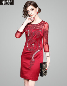 2018春季欧裂(OULIE)连衣裙机炮内衣视频【服饰女装图片