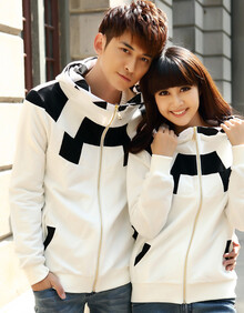 恩尚 情侣装秋冬装新款韩版<em>开衫</em>卫衣<em>女大码</em>宽