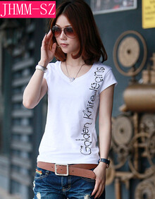 JHMM-SZ2014新款大码女装夏装短袖 女t恤韩