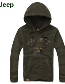 afs <em>jeep</em>秋冬<em>男装外套战地吉普时尚</em>套头连帽卫