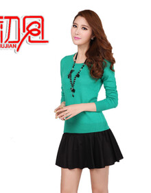 初见<em>女式</em>羊绒衫<em>加厚打底</em>衫女士<em>毛衣</em>针织衫时尚