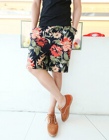 M2mo<em></em>nline 2014<em>夏季</em>新款 时尚潮流碎花<em>男款短</em>