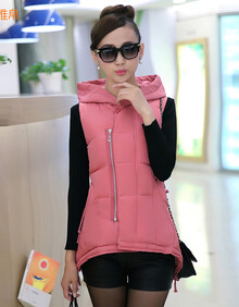 2014新款女士短款棉背心<em>马甲女</em>秋<em>冬季</em>女装韩