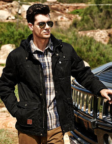 战地<em>吉普</em> <em>男装</em>加厚棉服<em>外套</em> afs <em>jeep</em>大码<em>男装</em>可