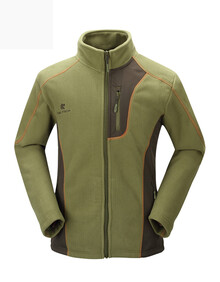 SKTRIP狮牌户外<em>抓绒衣男</em> 加厚<em>开衫</em>保暖防静电