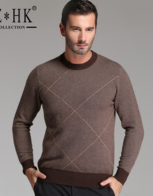 ZZHK<em>品牌</em>正品山<em>羊绒</em>衫<em>男纯羊绒</em>正品大牌<em>中年</em>