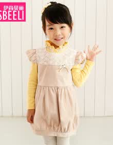 品牌<em>女童</em>春装ESBEELI<em>2014新款</em>宝宝连衣裙女