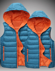 <em>情侣</em>装<em>马甲</em> 秋冬韩版时尚无袖男士<em>棉衣</em>外套 时