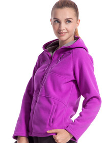 户外情侣<em>抓绒衣女</em>男<em>开衫</em>加厚<em>外套</em> 男女款冲锋