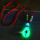绿珠红绳项链-夜光黑蝎子